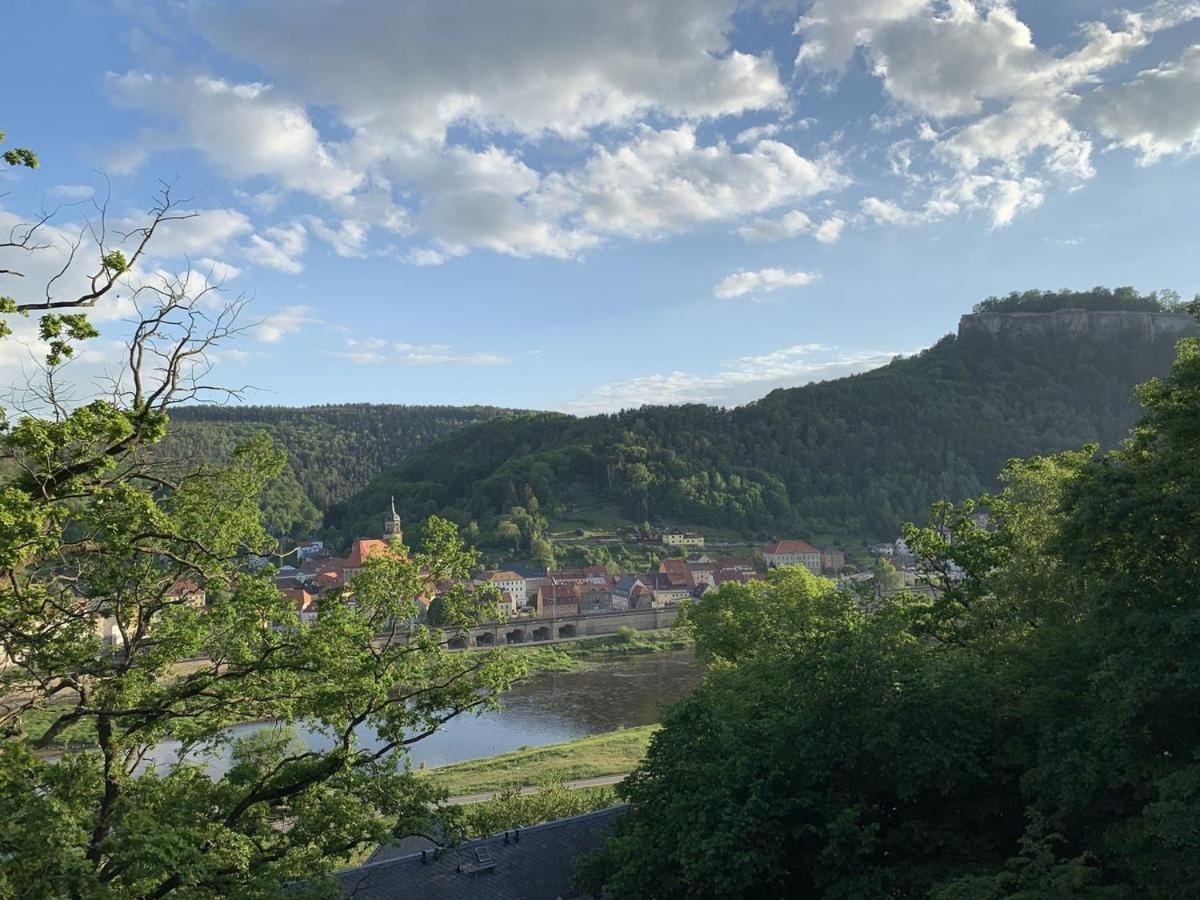 Luxusboofe - Ferienhaus Am Lilienstein Königstein an der Elbe Kültér fotó