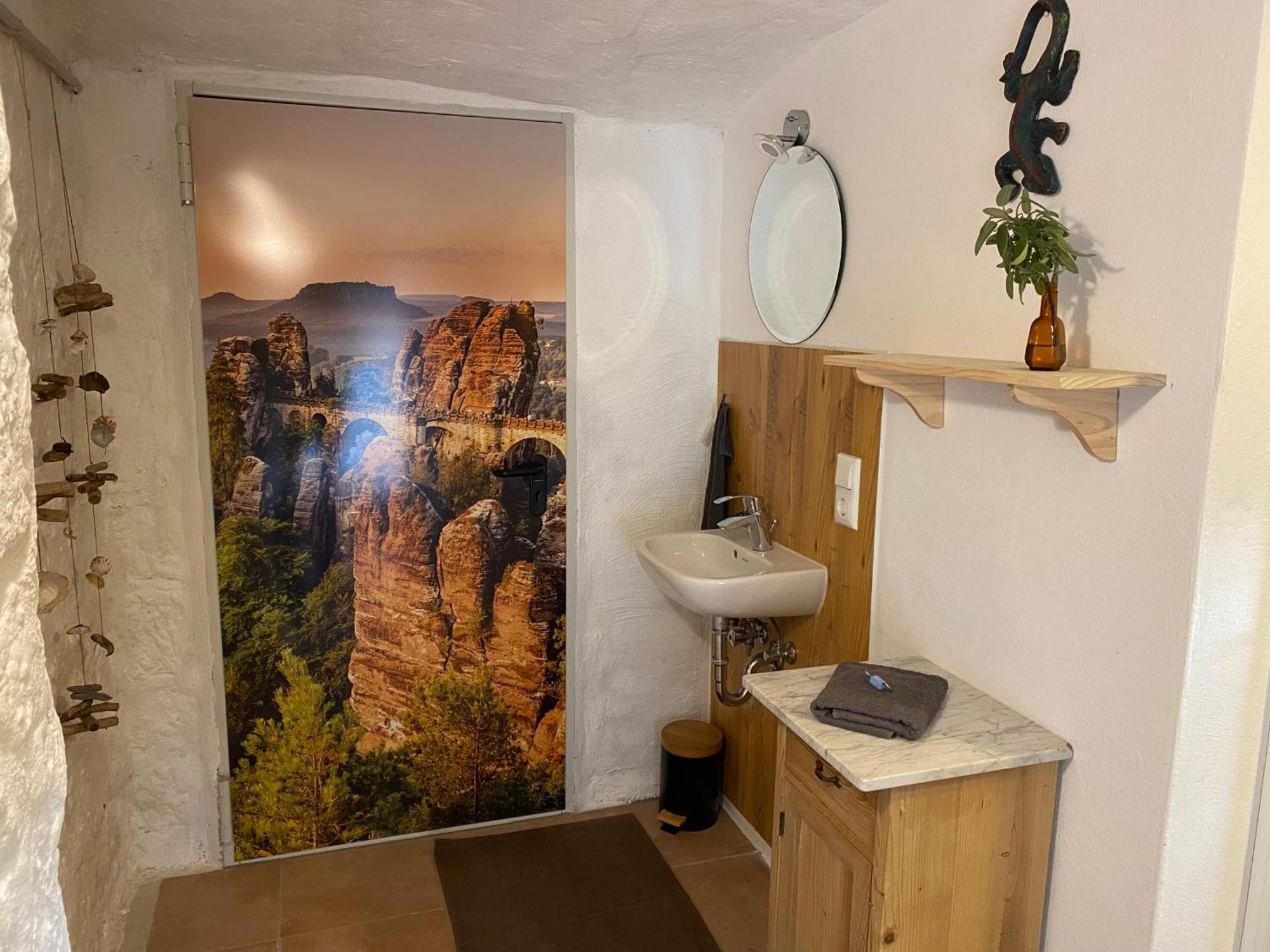Luxusboofe - Ferienhaus Am Lilienstein Königstein an der Elbe Kültér fotó